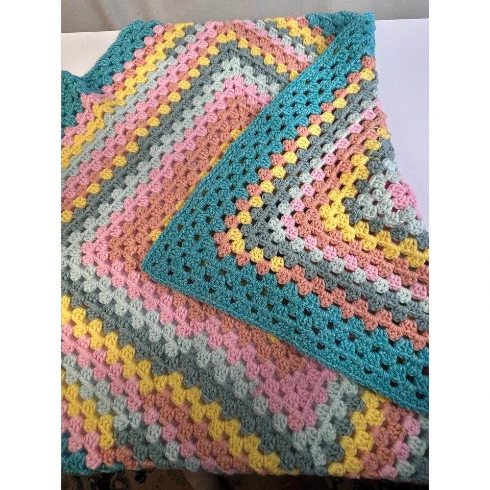 Handmade Crochet Baby Blanket 37